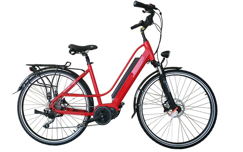 700CC Mid Motor Electric city Bike for Lady