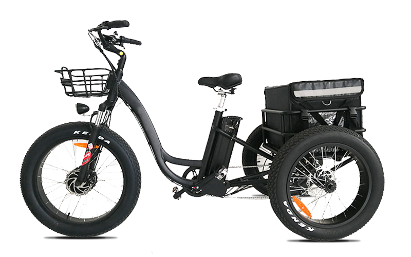 fat tire electric trike, electric fat tire tricycle