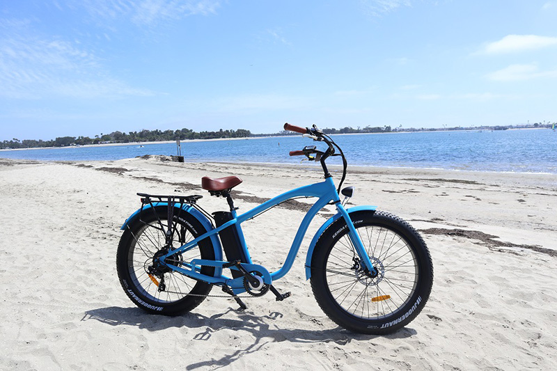 48v 750w Fat Beach Cruiser Electric Bike