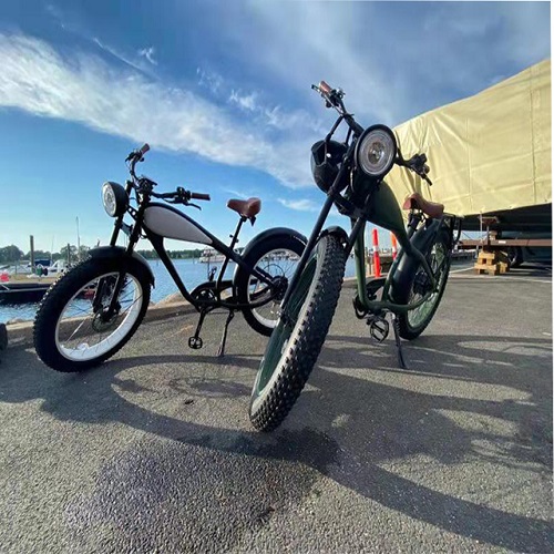 26inch Fat tire Vintage electric bicycle with certificate